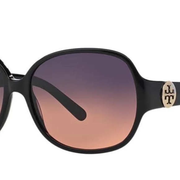Tory Burch TY7026 Black Oversized Sunglasses